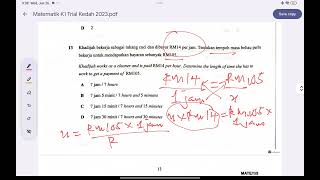 spm trial exam 2023soalan 13 [upl. by Eidissac203]