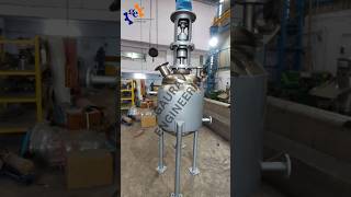 GUM MIXTURE VESSEL  Capacity 100ltr  For SC formulation plant  Gaurav Engineering  Shorts [upl. by Ahsinev]