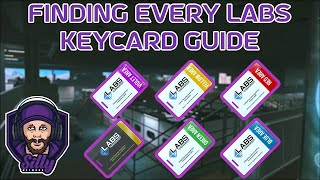 Where to Find Every Keycard for Labs Guide  Escape From Tarkov [upl. by Eilraep]