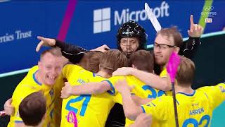 Sweden 65 Finland  Highlights The World Games Floorball Final 2022 [upl. by Airreis]