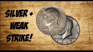 WEAK STRIKE  SILVER Coin Roll Hunting [upl. by Lydon]