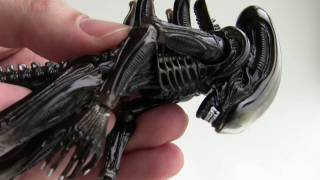 Revoltech Alien movie figure Review SciFi No001 リボルテック エイリアン in HD [upl. by Vasili]