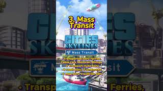 DLC Cities Skylines yang worth it  DAREDA shorts citiesskylines citiesskylinesindonesia [upl. by Werra324]