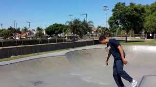 Tour of Caruthers Skatepark in Bellflower CA [upl. by Adliwa]