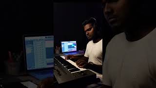 trendingshorts pianocover itho manithan [upl. by Airdnax]