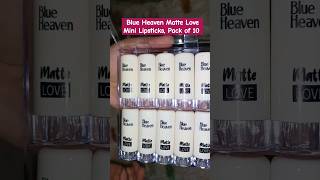 BLUE HEAVEN LIPSTICKS AND BLUSH explore flipkart blueheaven [upl. by Yadsendew]