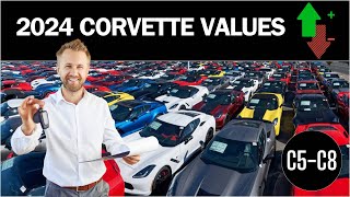 C5  C8 Corvette Values for 2024 [upl. by Rbma]