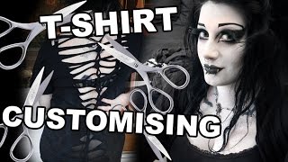 Customising a TShirt from Belial Clothing  Black Friday [upl. by Roz750]