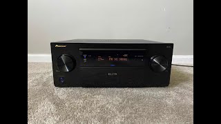 How to Factory Reset Pioneer Elite VSX52 72 HDMI Home Theater Surround Receiver [upl. by Aihtennek]