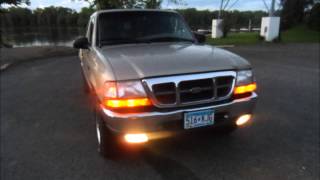 1999 FORD RANGER XLT REVIEW AND SHORT TEST DRIVE [upl. by Dnumde515]