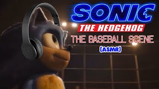 ASMR Sonic the Hedgehog baseball scene binaural [upl. by Druce]