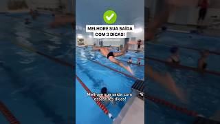 Melhore sua saída com essas 3 dicas 🏊‍♂️ swim natação natacao swimming natacaodicas [upl. by Atirehs452]