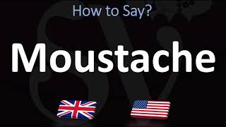 How to Pronounce Moustache CORRECTLY [upl. by Philana72]