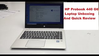 HP Probook 440 G6 Laptop Unboxing And Quick Review Bangla [upl. by Sihun]