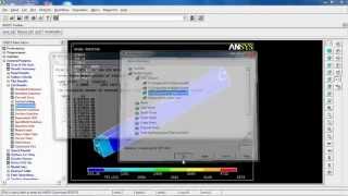 ANSYS  Lesson 17 FiberMartix Anaylsis in Composite Materials [upl. by Adien]