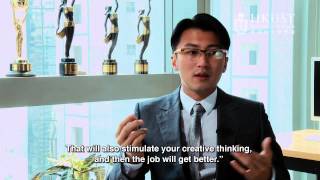 Nicholas Tse Founder and CEO of Post Production Office on Leadership [upl. by Suiradel]