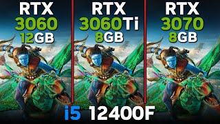 RTX 3060 vs RTX 3060 Ti vs RTX 3070  i5 12400F  Tested in 16 games [upl. by Fania]