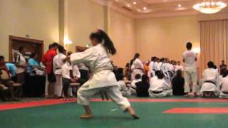 2014 ISKF PanAmerican 抜塞小 BASSAI SHO Championships12WM Kata [upl. by Sergent628]