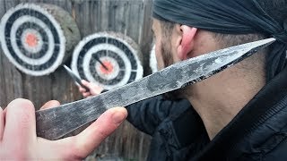 NO SPIN Knife Throwing Tutorial For BeginnersAdvanced By World Champion Adam Celadin [upl. by Misa]