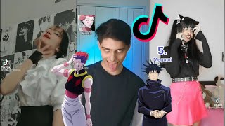 Anime voice act Tiktok Compilation [upl. by Refanej474]