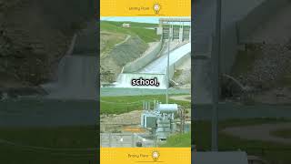 How Do Hydroelectric Dams Work in 60 Seconds [upl. by Enelrae90]