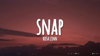 Rosa Linn  Snap lyrics [upl. by Einegue]