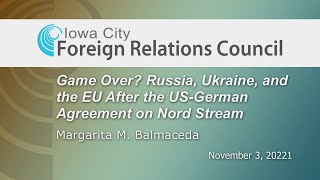 ICFRC Game Over Russia Ukraine and the EU After the USGerman Agreement on Nord Stream [upl. by Marpet762]