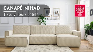 Canapé NIHAD élu produit de lannée 2023  Bobochic Paris [upl. by Eisenhart]