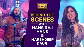 ChallaNi Main Kamli Mixtape Punjabi  Behind The Scenes with Hans Raj Hans amp Harshdeep Kaur [upl. by Brinkema]