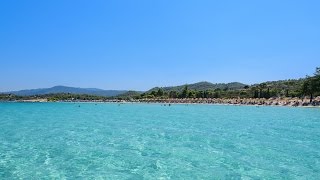 Lagonisi beach on Sithonia Greece [upl. by Catto]