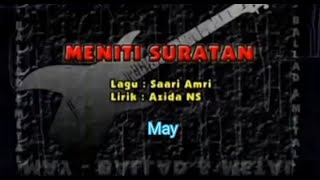 Meniti suratan  May Karaoke [upl. by Fahland]