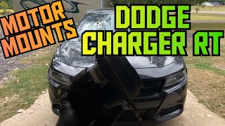 How to replace the motor mounts on a 20112019 Dodge Charger RT 57L hemi [upl. by Flodur327]