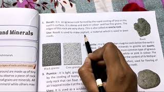 Rocks and Minerals Class 5 Chapter 5 part 1 [upl. by Aneel]