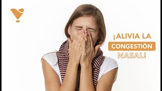 ALIVIA LA CONGESTIÓN NASAL EN MINUTOS  FORMA NATURAL DE MEJORAR LA CONGESTIÓN 🤧 [upl. by Calia]