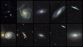 Astrophotography All of my images from Galaxy Season 2021 [upl. by Viviene816]