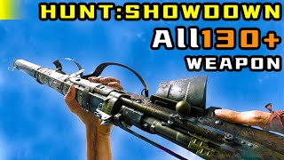 HUNTSHOWDOWN  All 130 Weapons Showcase  2024 4K60 [upl. by Hux]