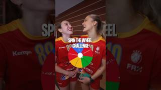 🤣 Handball Players Challenge 🎰 handball håndbold ehfeuro204 [upl. by Ater]