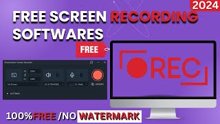 Best Screen Recorder for PC amp Laptop in 2024  FREE Screen Recording Softwares Filmora [upl. by Atoiganap]