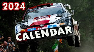 WRC´s 2024 Calendar  Everyone ready for a new season [upl. by Eirojram265]