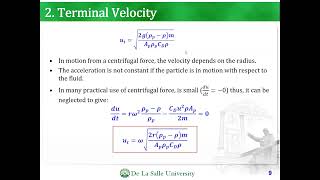 61  Motion of Particles through Fluids Lecture 6  Particle Technology [upl. by Nohtahoj]