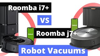 🥇 Roomba i7 vs Roomba j7  More Info in Description [upl. by Ahsienom]