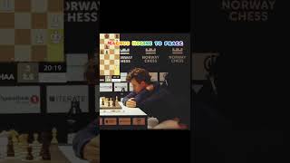 Magnus Regines to pragg chess viralvideo [upl. by Asset790]