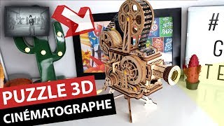 🧩 PUZZLE 3D CINEMATOGRAPHE  ROBOTIME VITASCOPE LK601 ROKR [upl. by Barcus]