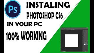 How to Download and install Photoshop Cs6  TeluguHow to Install Adobe Photoshop Software [upl. by Ettolrahs]