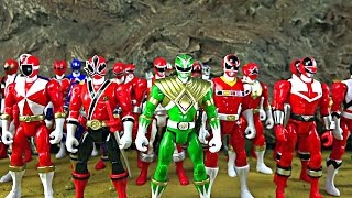 Power Rangers Super Megaforce Every Red Action Hero 5 inch Figure [upl. by Kung93]