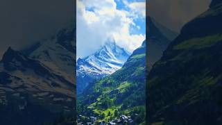 One of the best places to stay in Switzerland Zermatt switzerland hiking nature monsterhunter [upl. by Savior]