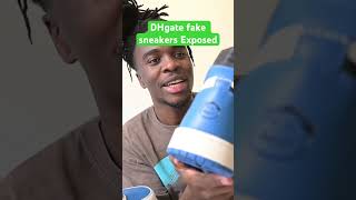 DHGate fake sneakers exposed sneakers dhgatedunks sneakerhead dhgateshoes nike dhgateunboxing [upl. by Akehsar]