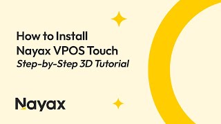 How to Install Nayax VPOS Touch  StepbyStep 3D Tutorial [upl. by Bow]