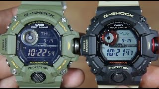 CASIO GSHOCK RANGEMAN GW94003 VS RANGEMAN GW9400DCJ [upl. by Adamo]