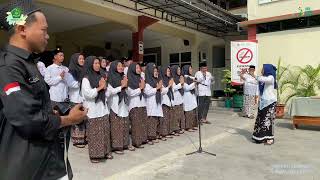 Paduan Suara Apel Hari Santri quot Theme Song Hari Santri 2024 quot Oleh PONPES Al Istianah Pati [upl. by Zsuedat]